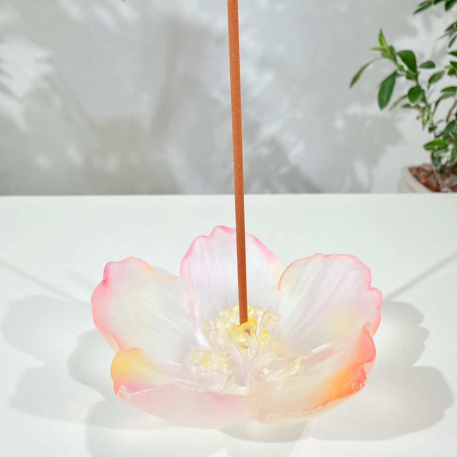 Twelve Flower Goddesses Incense Holder · March Peach Blossom · Hua Mulan · 花木蘭