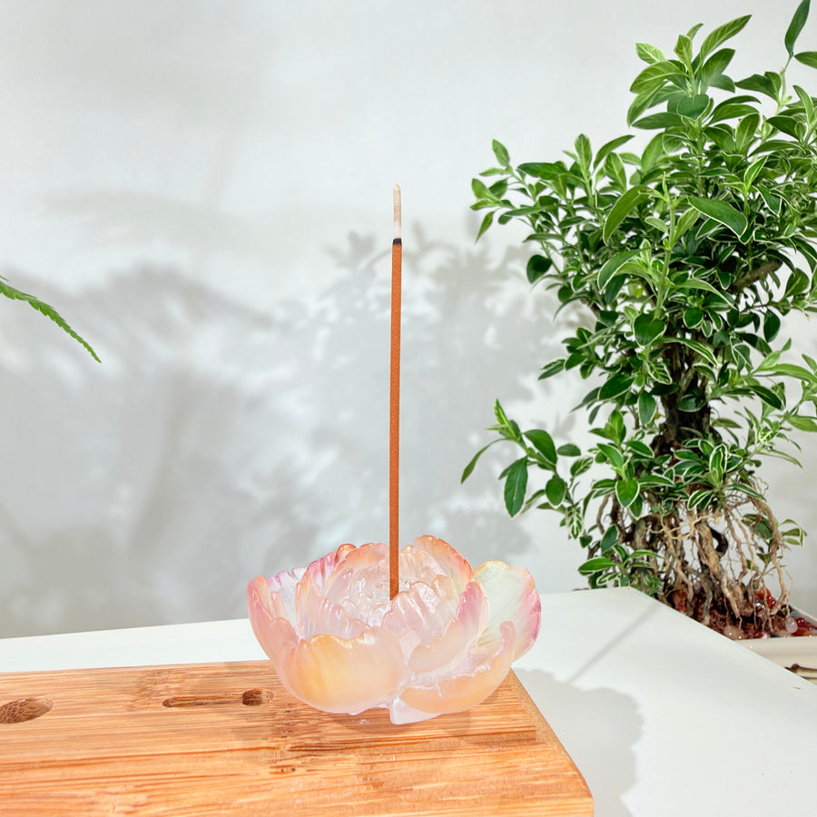 Twelve Flower Goddesses Incense Holder · April Peony · Fan Lihua · 樊梨花