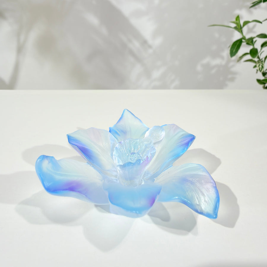Twelve Flower Goddesses Incense Holder · January Orchid · Qin Liangyu · 秦良玉