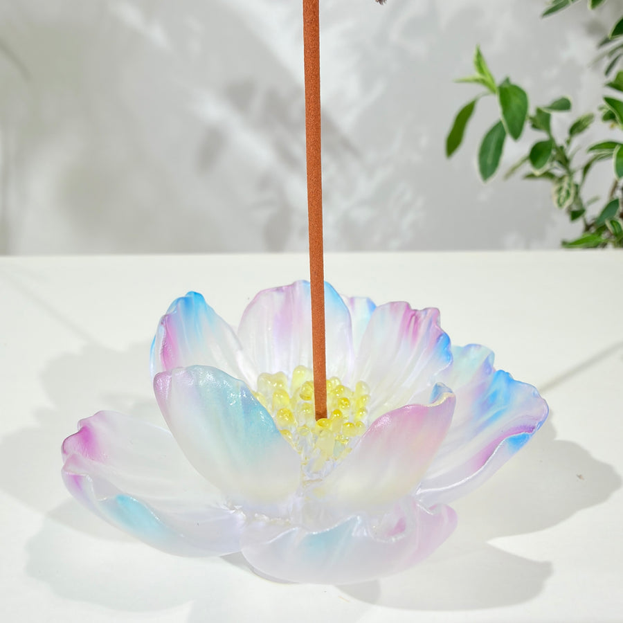 Twelve Flower Goddesses Incense Holder · May Herbaceous Peony · Lady Xian · 冼夫人