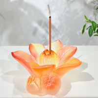 Twelve Flower Goddesses Incense Holder · June Pomegranate Blossom · Zhong Wuyan · 鍾無艷