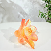Twelve Flower Goddesses Incense Holder · June Pomegranate Blossom · Zhong Wuyan · 鍾無艷