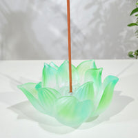 Twelve Flower Goddesses Incense Holder · July Lotus · Mu Guiying · 穆桂英