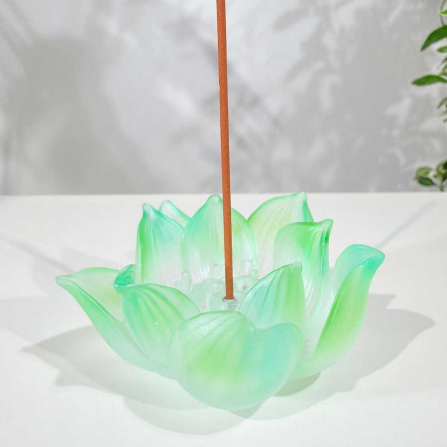 Twelve Flower Goddesses Incense Holder · July Lotus · Mu Guiying · 穆桂英