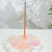 Twelve Flower Goddesses Incense Holder · October Hibiscus · Yang Miaozhen · 楊妙真