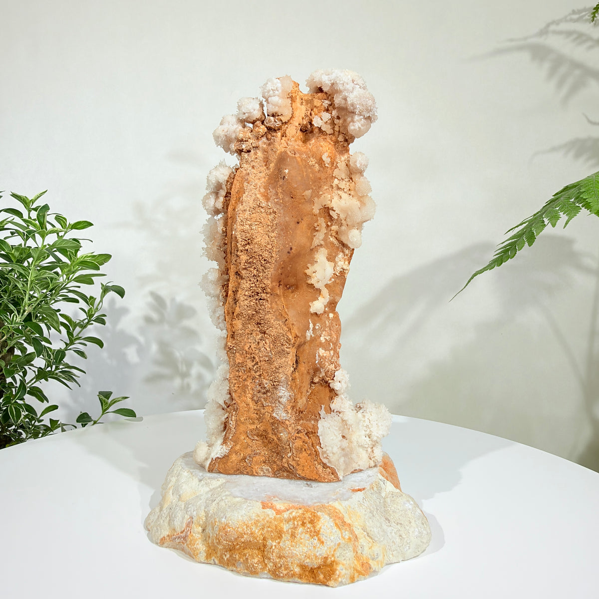 Natural White Crystal Flower Formation · One-of-a-Kind Specimen