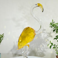 Two Flamingos, The Golden Grace of a Gentleman