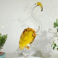 Two Flamingos, The Golden Grace of a Gentleman