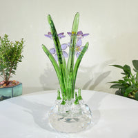 Narcissus · A Quiet Light in Winter · K9 Crystal Sculpture