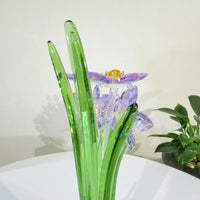 Narcissus · A Quiet Light in Winter · K9 Crystal Sculpture