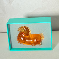 Little Horses · Golden Amber Liuli Sculpture