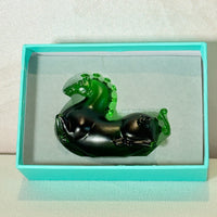 Little Horses · Emerald Green Liuli Sculpture