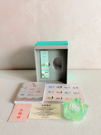 Twelve Flower Goddesses Incense Holder · July Lotus · Mu Guiying · 穆桂英