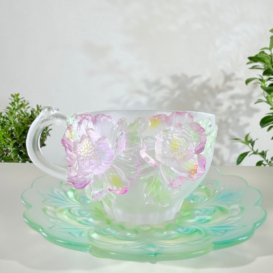 Twelve Flower Goddesses Cup – April Peony – Li Juan 麗娟