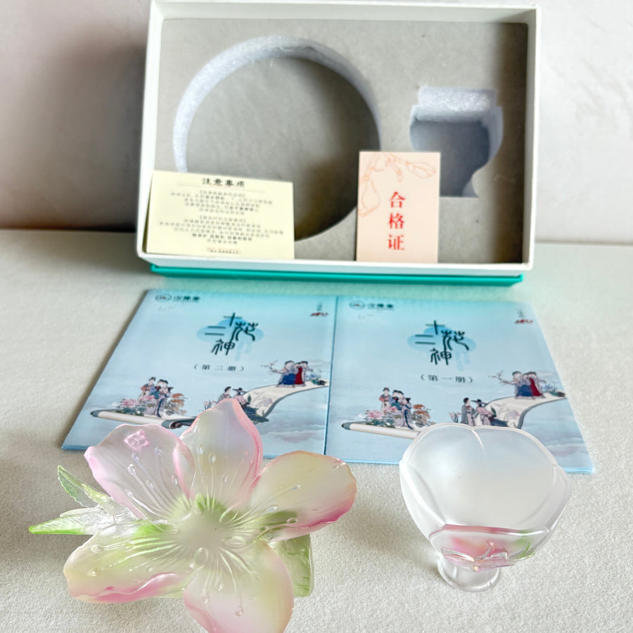 Twelve Flower Goddesses · Blossom Wine Collection · March Peach Blossom · Zhuo Wenjun 卓文君