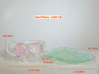 Twelve Flower Goddesses Cup – April Peony – Li Juan 麗娟