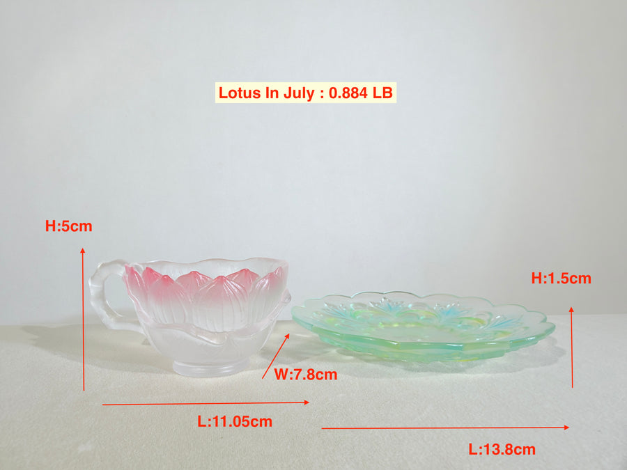 Twelve Flower Goddesses Cup – July Lotus – Xi Shi 西施