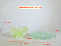 Twelve Flower Goddesses Cup – December Narcissus – Luo Shen (Mi Fei) 洛神（宓妃）