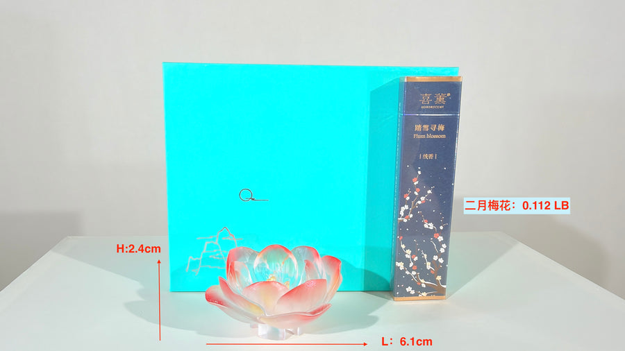 Twelve Flower Goddesses Incense Holder · February Plum Blossom · Princess Pingyang · 平陽昭公主