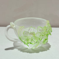 Twelve Flower Goddesses Cup – December Narcissus – Luo Shen (Mi Fei) 洛神（宓妃）