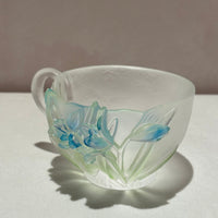 Twelve Flower Goddesses Cup – January Orchid – Xie Daoyun 謝道韞