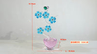 Plum Blossom · Grace Through Winter · K9 Crystal Sculpture