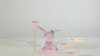 Pink Bunny · A Little Spark of Joy · K9 Crystal Sculpture