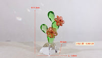 Little Cactus · A Little Joy in Bloom · K9 Crystal Sculpture