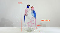 Joy Among Blossoms, Grace in Togetherness · K9 Crystal Birds