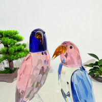Joy Among Blossoms, Grace in Togetherness · K9 Crystal Birds