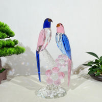 Joy Among Blossoms, Grace in Togetherness · K9 Crystal Birds