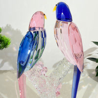 Joy Among Blossoms, Grace in Togetherness · K9 Crystal Birds