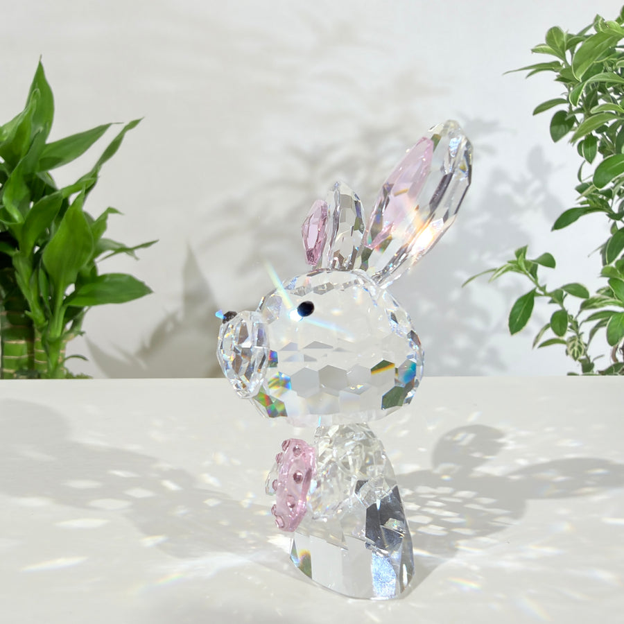 Crystal Bunny · A Heart to Hold · K9 Crystal Sculpture