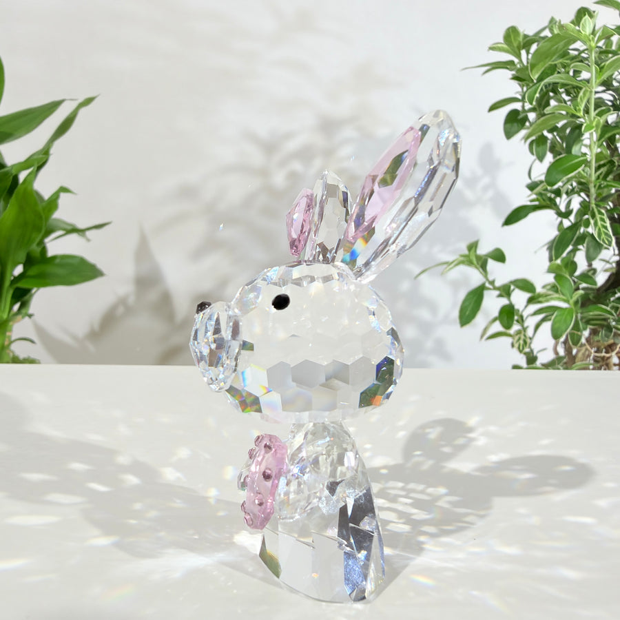 Crystal Bunny · A Heart to Hold · K9 Crystal Sculpture