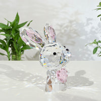 Crystal Bunny · A Heart to Hold · K9 Crystal Sculpture