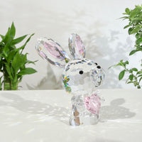 Crystal Bunny · A Heart to Hold · K9 Crystal Sculpture