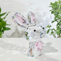 Crystal Bunny · A Heart to Hold · K9 Crystal Sculpture
