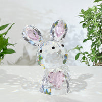 Crystal Bunny · A Heart to Hold · K9 Crystal Sculpture