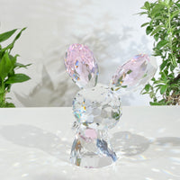 Crystal Bunny · A Heart to Hold · K9 Crystal Sculpture