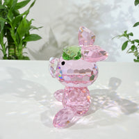 Pink Bunny · A Little Spark of Joy · K9 Crystal Sculpture