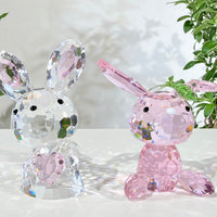 Crystal Bunny · A Heart to Hold · K9 Crystal Sculpture