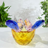 Where Dreams Find Their Golden Home · K9 Crystal Lovebirds