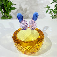 Where Dreams Find Their Golden Home · K9 Crystal Lovebirds