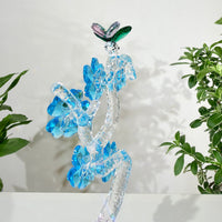 Plum Blossom · Grace Through Winter · K9 Crystal Sculpture