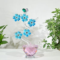 Plum Blossom · Grace Through Winter · K9 Crystal Sculpture