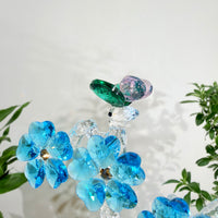 Plum Blossom · Grace Through Winter · K9 Crystal Sculpture