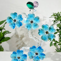 Plum Blossom · Grace Through Winter · K9 Crystal Sculpture