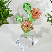 Little Cactus · A Little Joy in Bloom · K9 Crystal Sculpture