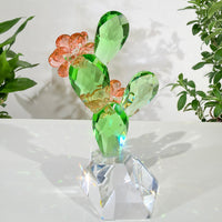 Little Cactus · A Little Joy in Bloom · K9 Crystal Sculpture