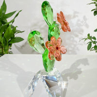 Little Cactus · A Little Joy in Bloom · K9 Crystal Sculpture